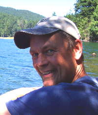 Clive at Mountain Lake